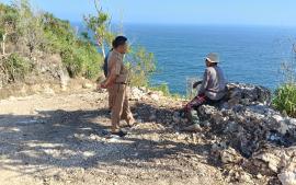 Cek Progress Pembangunan, Kalurahan Tepus Dorong Pengembangan Pantai Beling